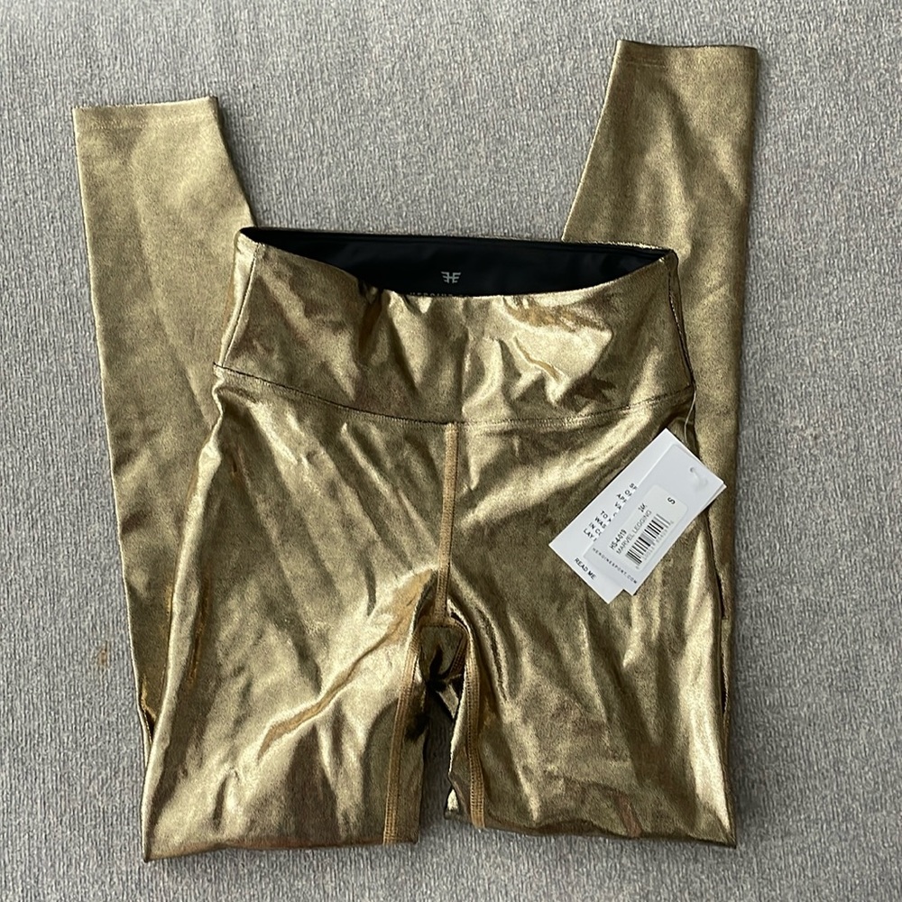 NWT Heroine Sport MARVEL Metallic Leggings